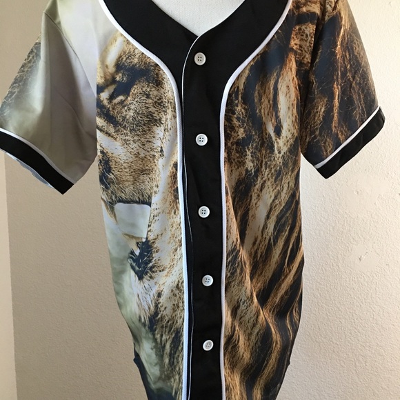 NWT, Mr Bao Long Miss Go Lion button down shirt - Picture 3 of 8